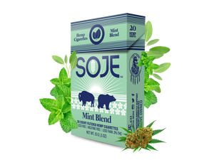 mint blend pack that is highlighted with herbs contained in the product